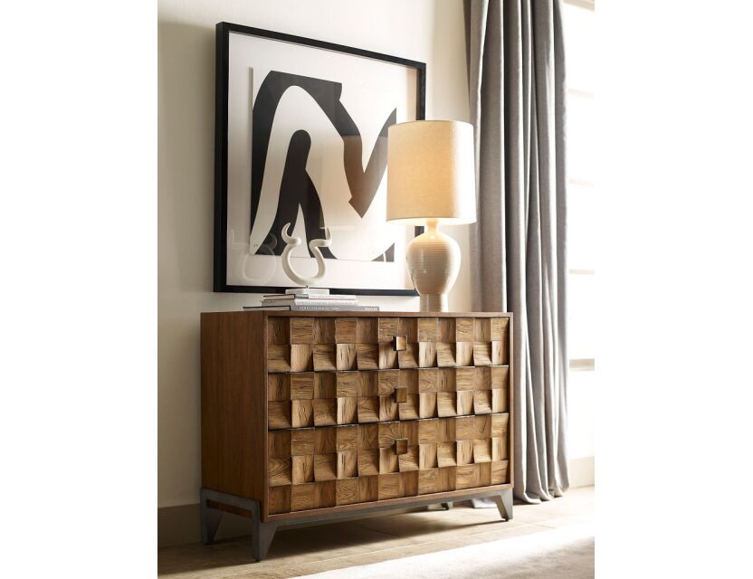 American Drew Ad Modern Synergy Pattern Console