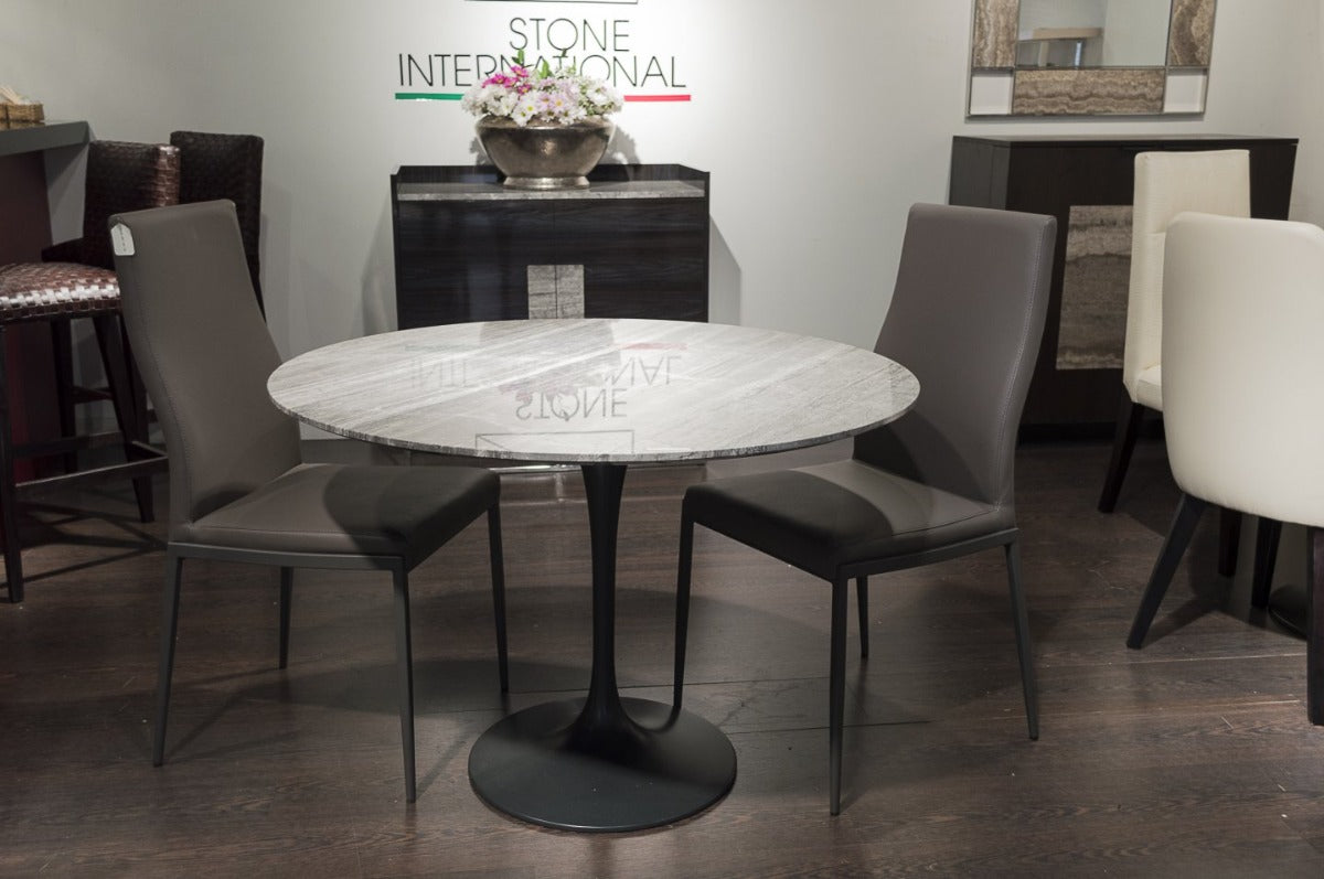 Stone International Flute Round Dining Table