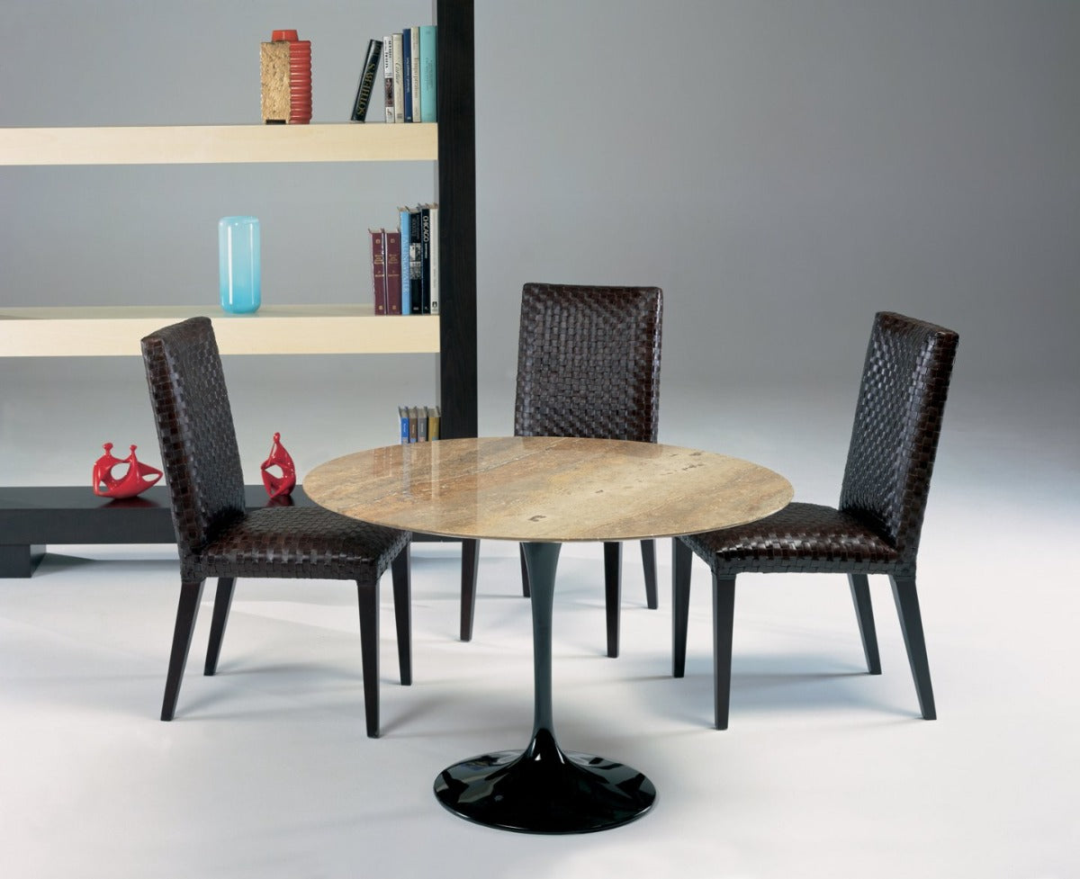 Stone International Flute Round Dining Table