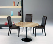 Stone International Flute Round Dining Table