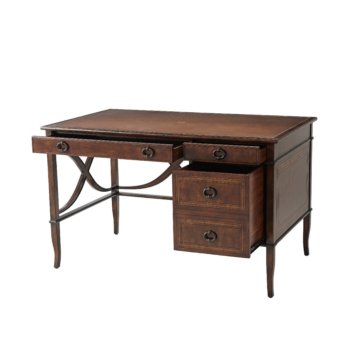 Theodore Alexander L'ecriture Pedestal Desk