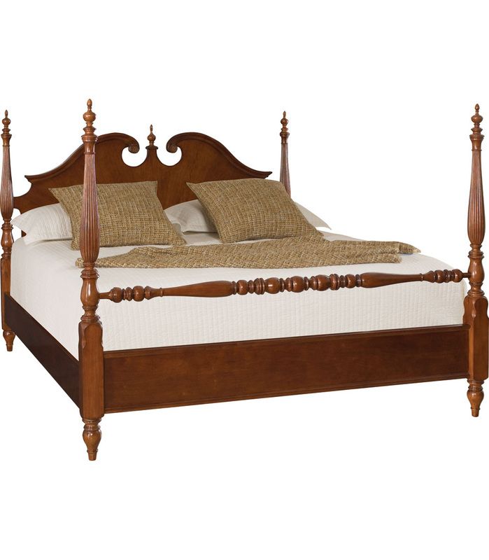 American Drew Cherry Grove Low Poster Queen Bed