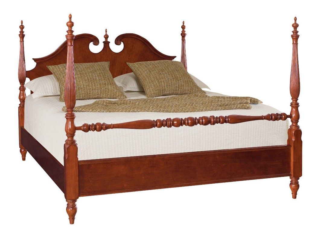 American Drew Cherry Grove Low Poster King Bed
