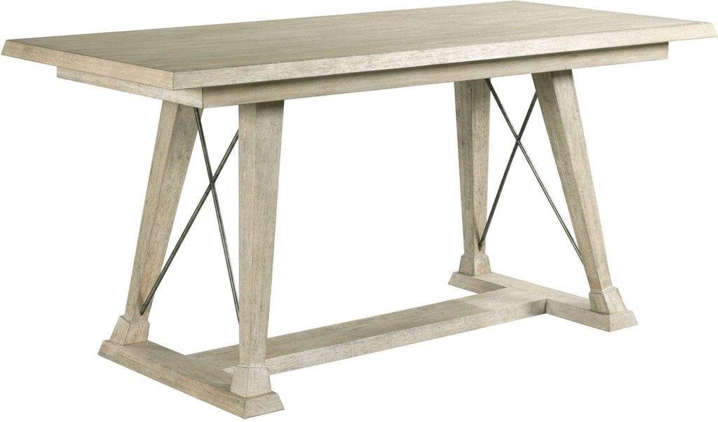 American Drew Vista Clayton Counter Height Trestle Table