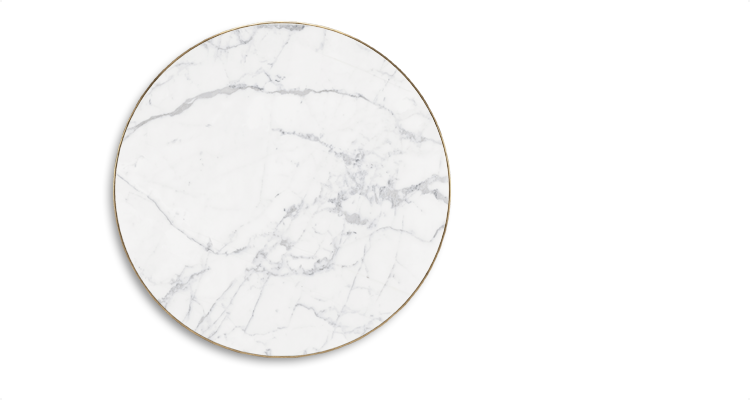 Atrium Keramik Premium Round Dining Table