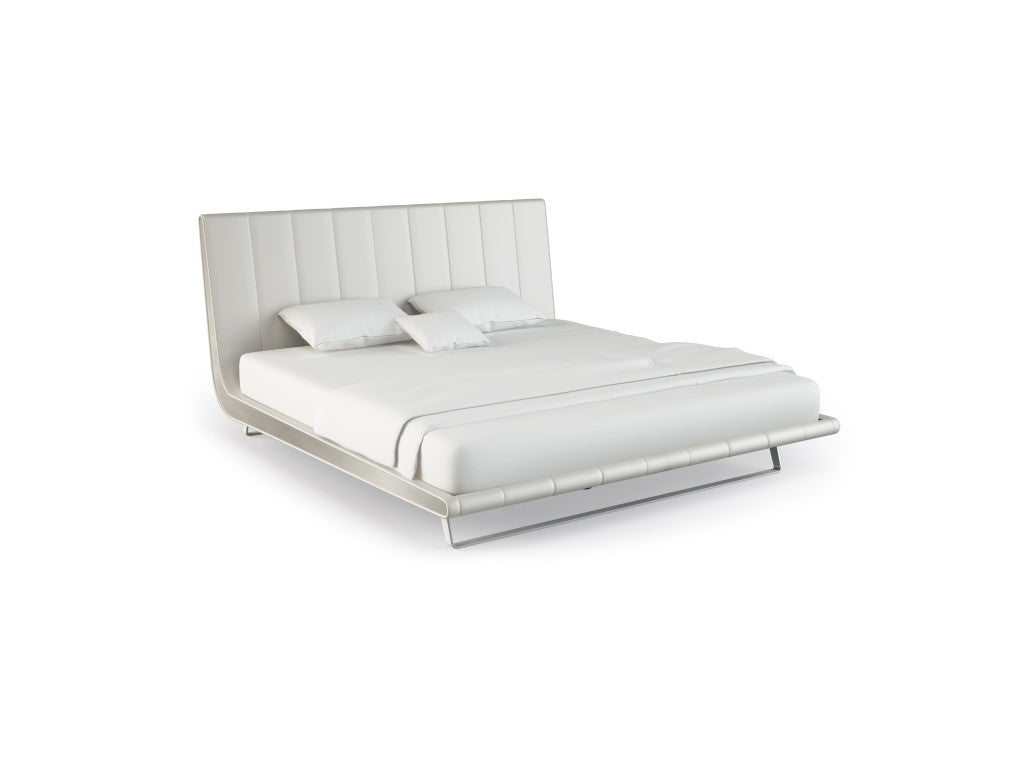 Elite Modern Zina Bed with Fully Upholstered Headboard