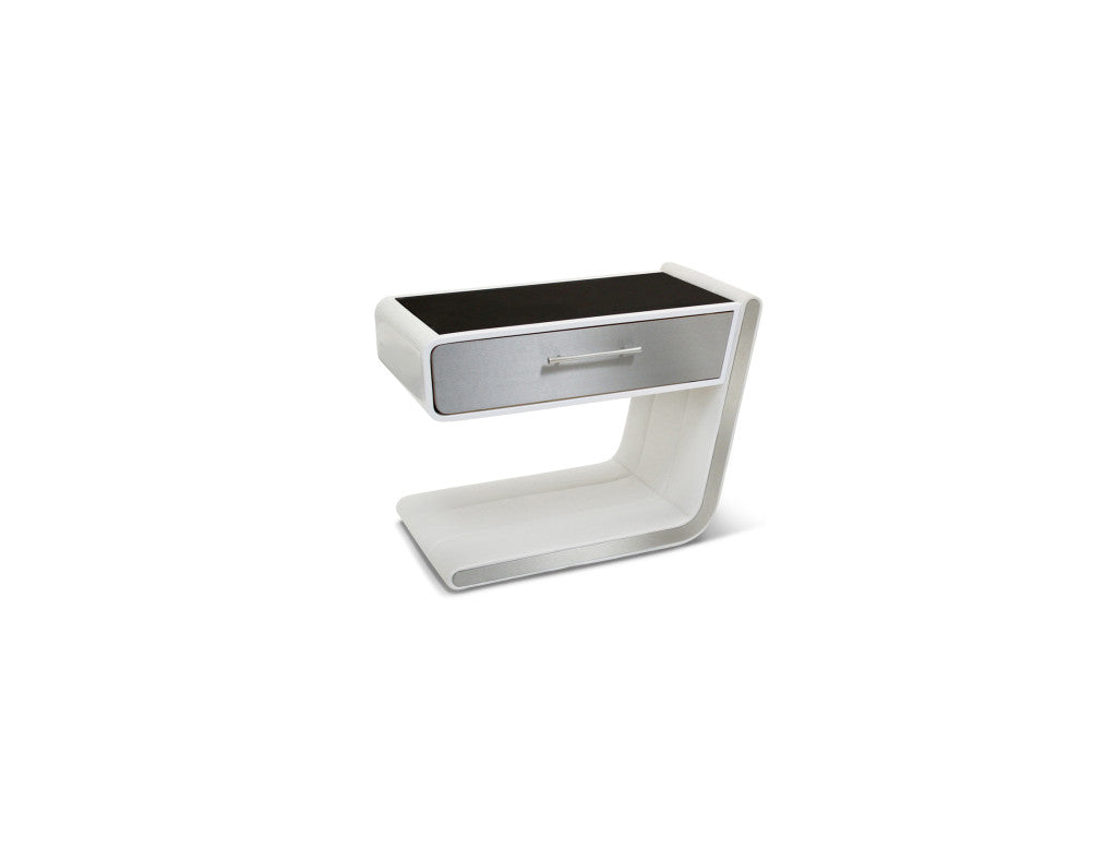 Elite Modern Zina Nightstand, Right Hand Facing