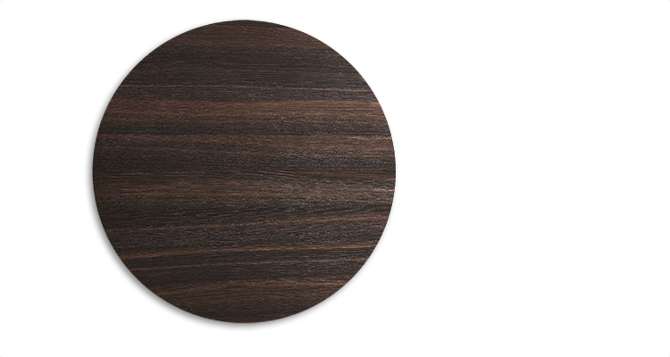 Atrium Wood Round Dining Table