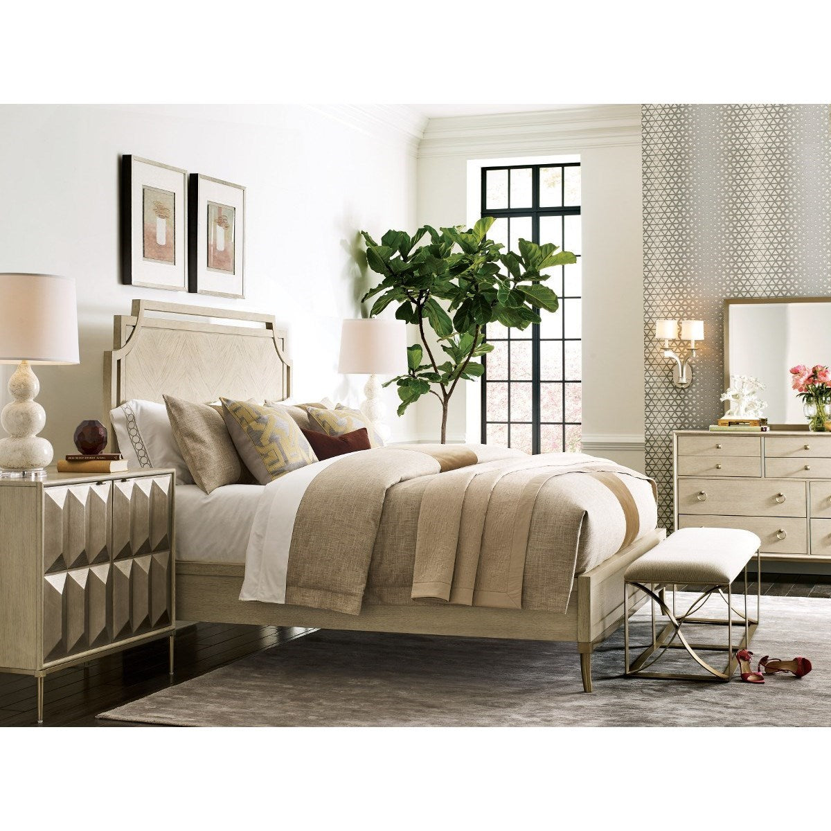 American Drew Lenox Royce King Bed