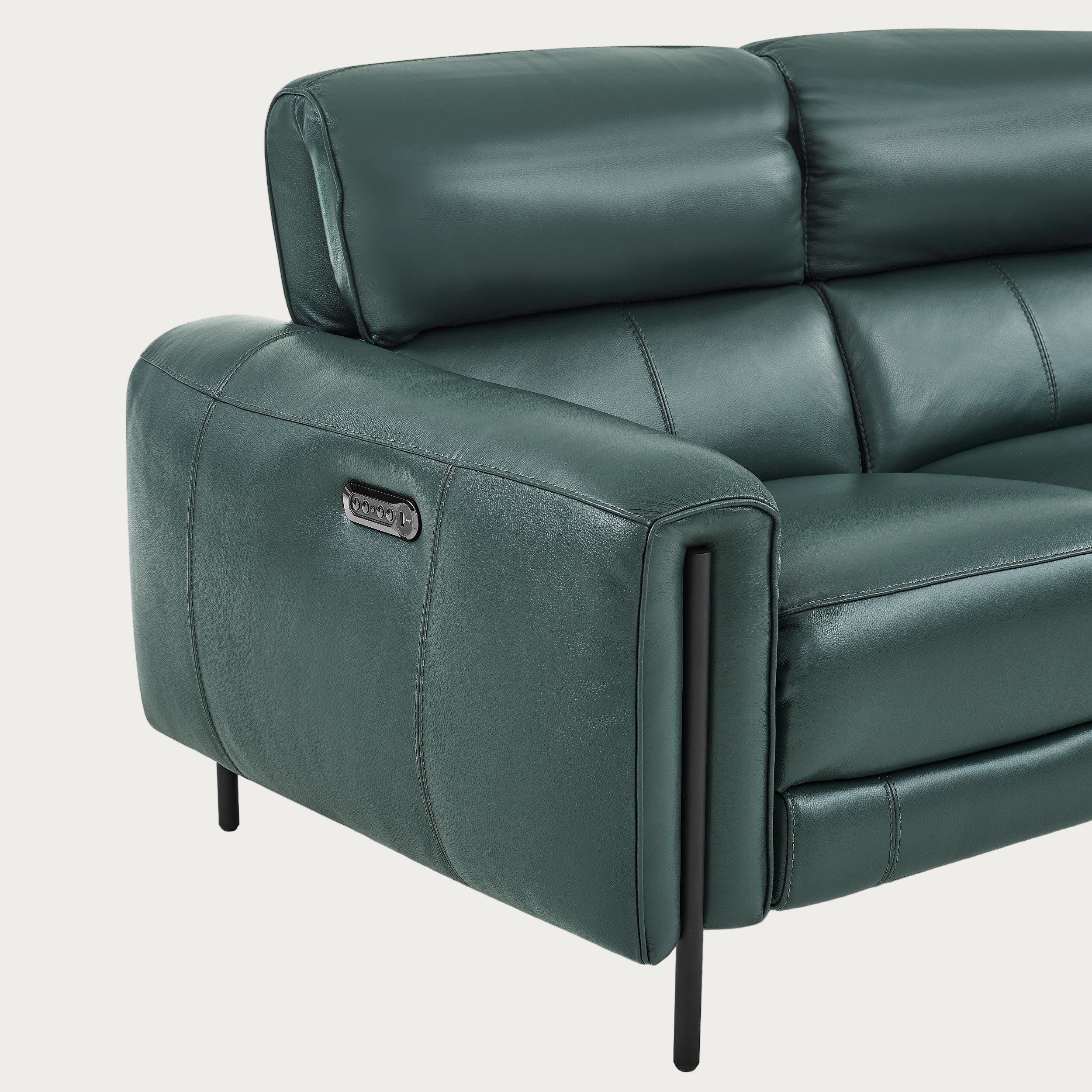 Charm Kelp Loveseat details