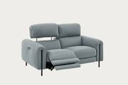 Charm Grey Lagon Fabric Loveseat