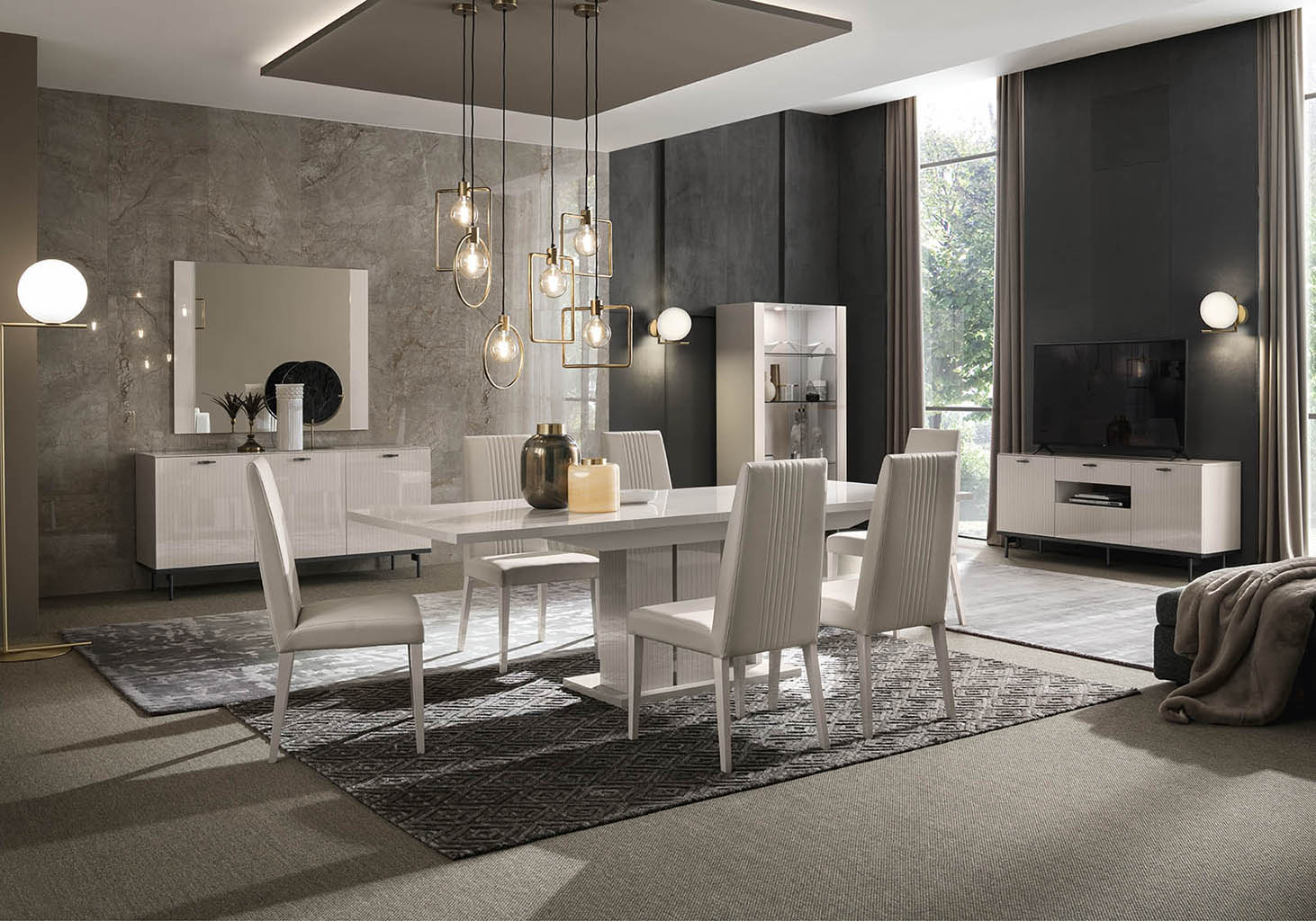 Claire Dining Room Collection | ALF Italian Furniture