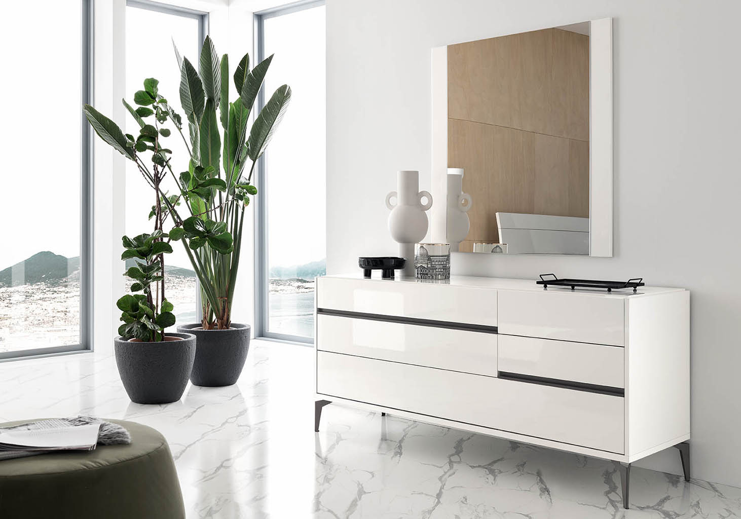 Costa Blanca Modern  Bedroom Set