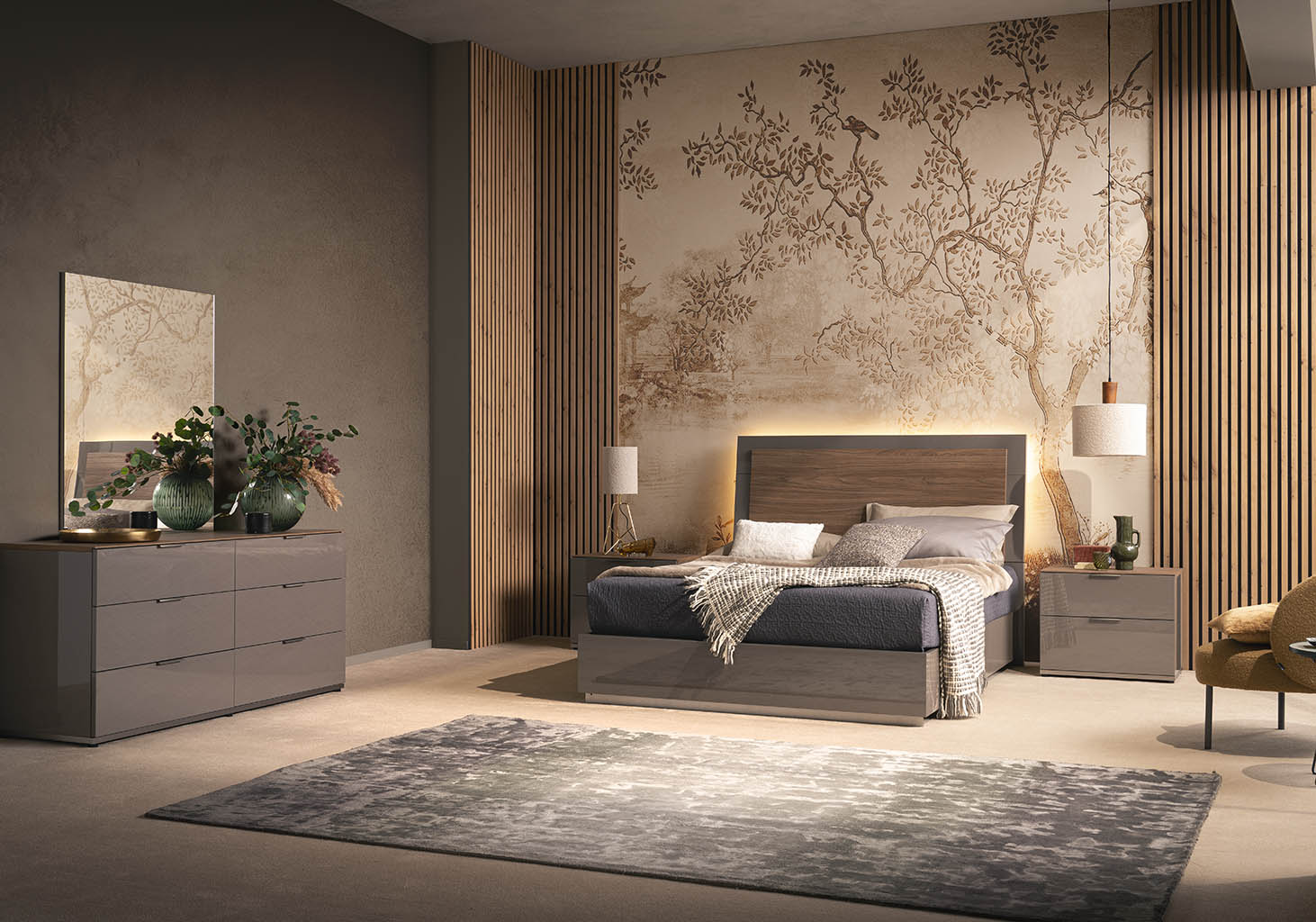 Fifth Avenue Modern Bedroom Set