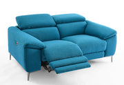 Lucca Fabric Loveseat with Power Recliners | Creative Furniture