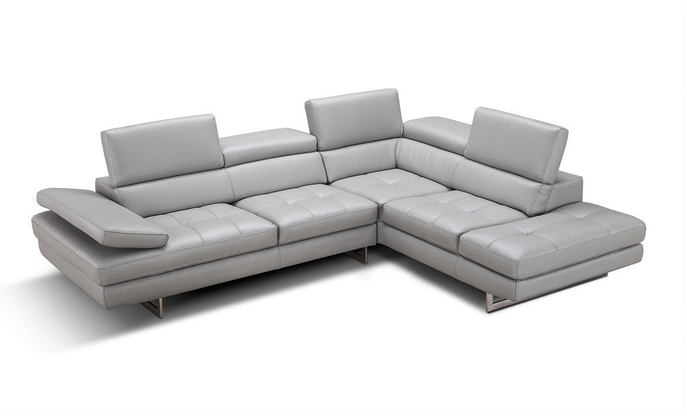 Aurora Leather Sectional