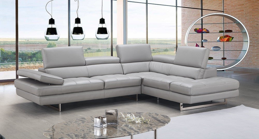 Aurora Leather Sectional