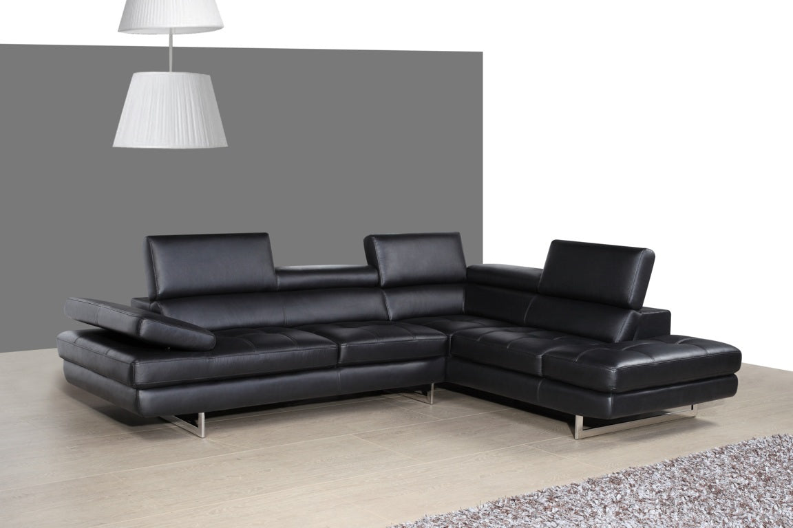 A761 Sectional in Black by J&M Furniture