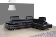A761 Sectional in Black by J&M Furniture