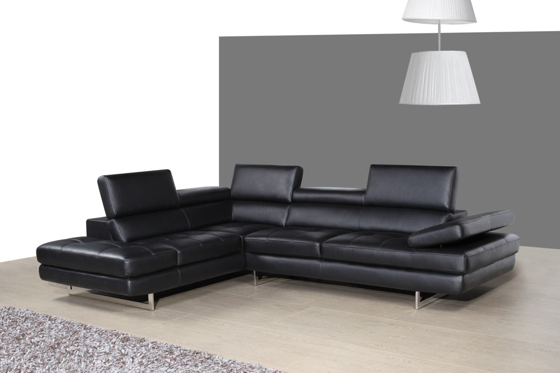A761 Sectional in Black by J&M Furniture