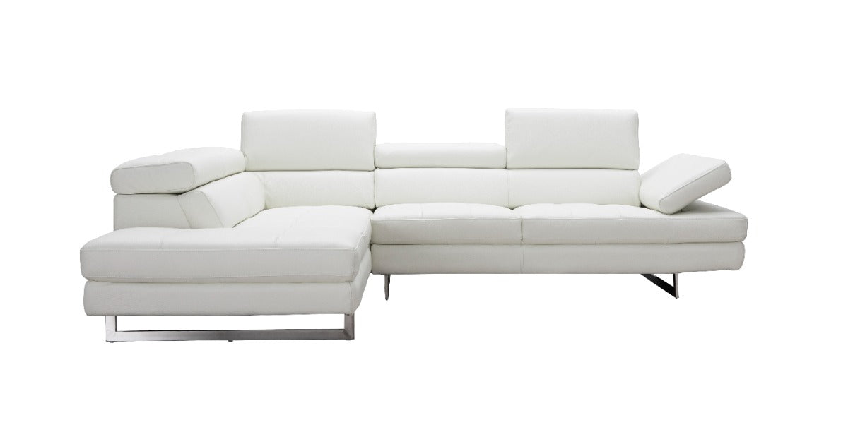 A761 Italian Leather Sectional