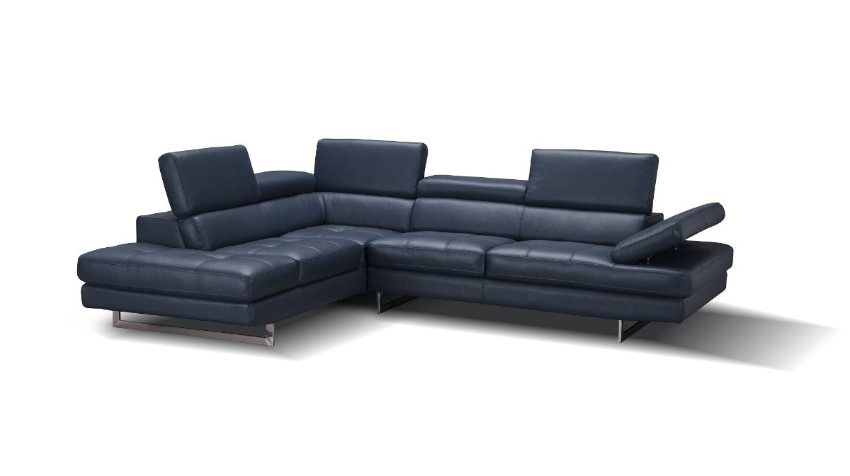 A761 Italian Leather Sectional