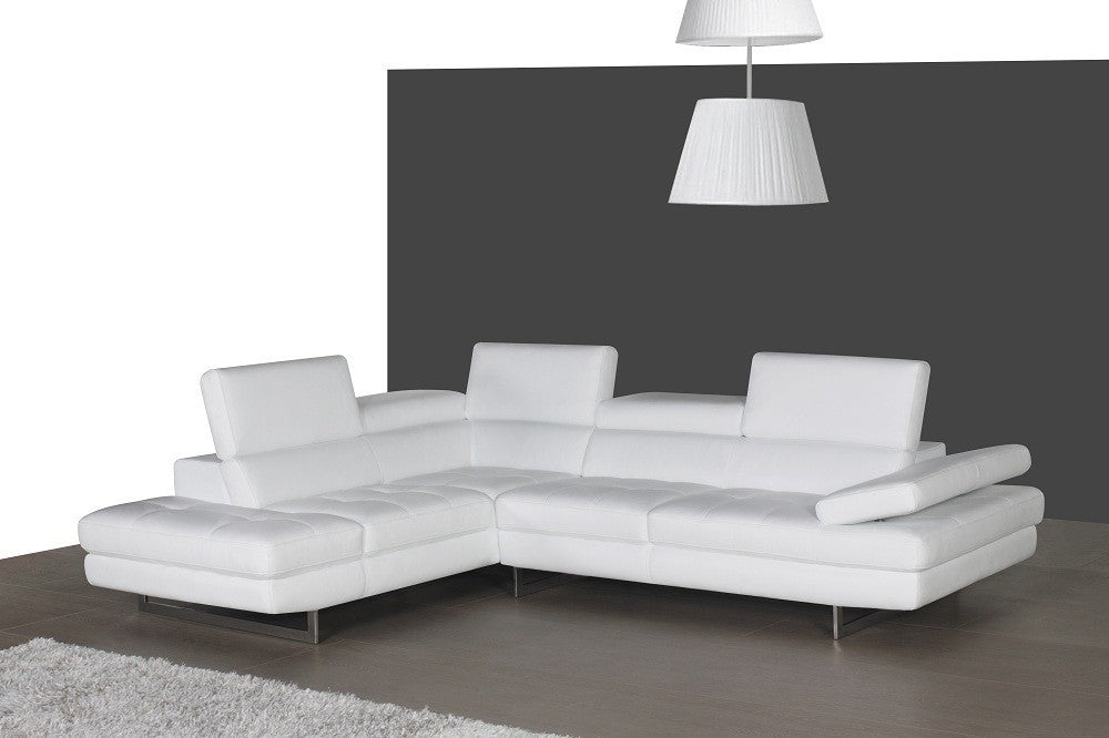 A761 Italian Leather Sectional