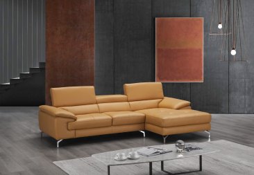 A973b Premium Leather Sectional