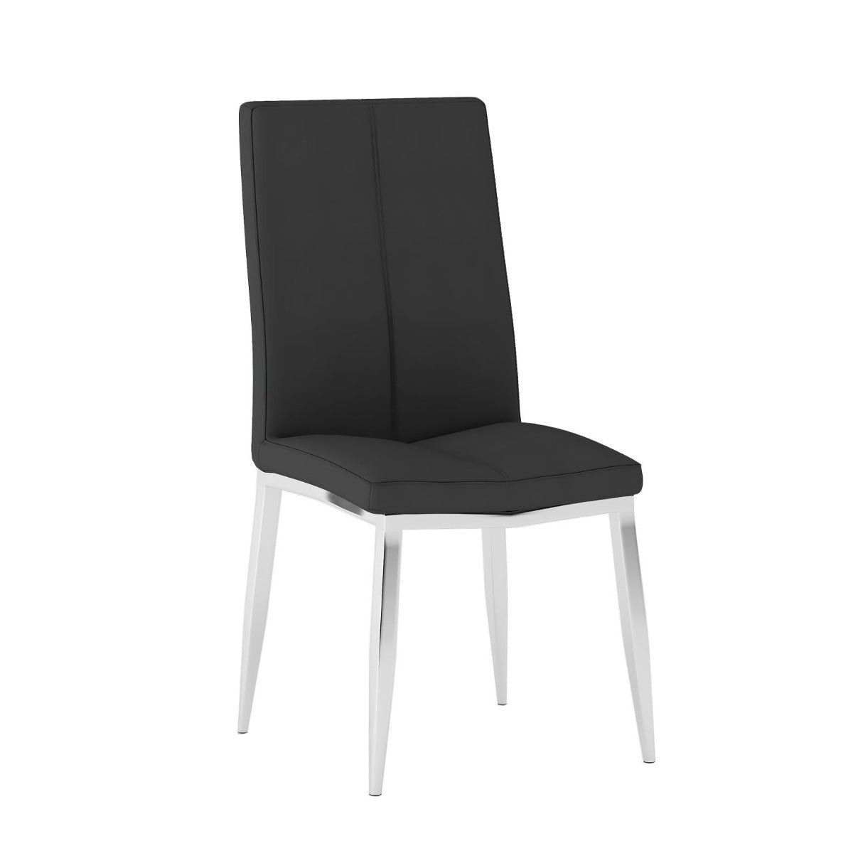 Chintaly Abigail Modern Curved-Back Upholstered Side Chair
