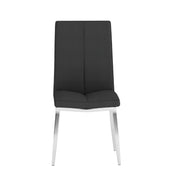 Chintaly Abigail Modern Curved-Back Upholstered Side Chair