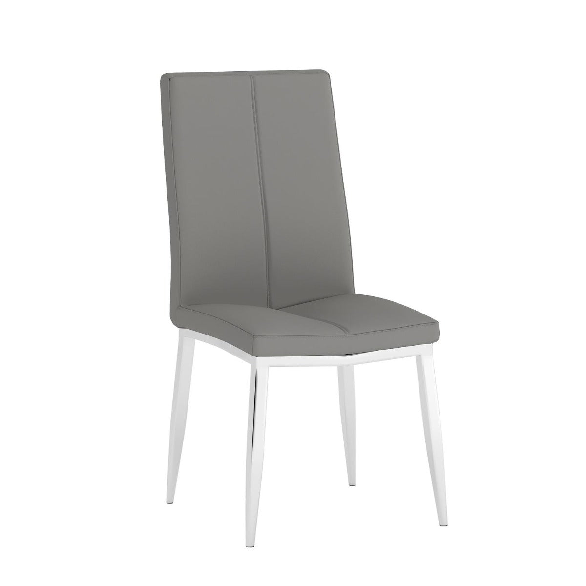 Chintaly Abigail Modern Curved-Back Upholstered Side Chair