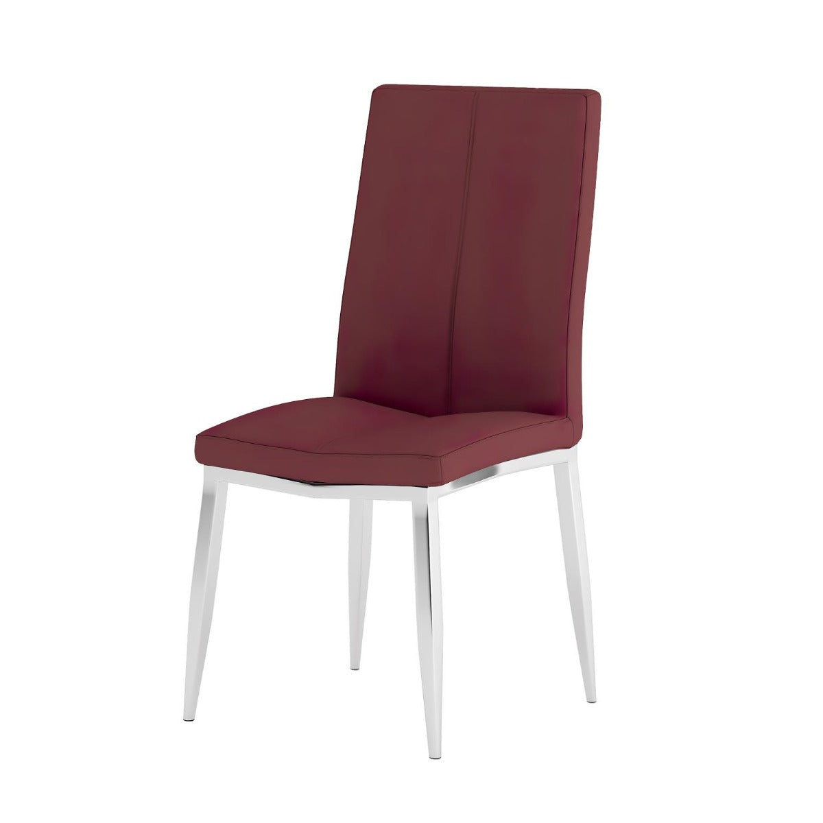 Chintaly Abigail Modern Curved-Back Upholstered Side Chair