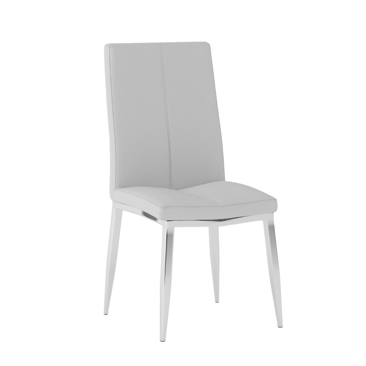 Chintaly Abigail Modern Curved-Back Upholstered Side Chair