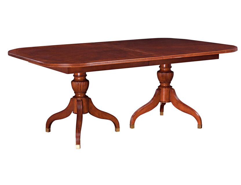 American Drew Cherry Grove Pedestal Table Complete