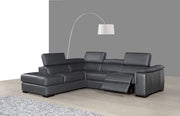 Agata Leather Sectional Recliner, LFC