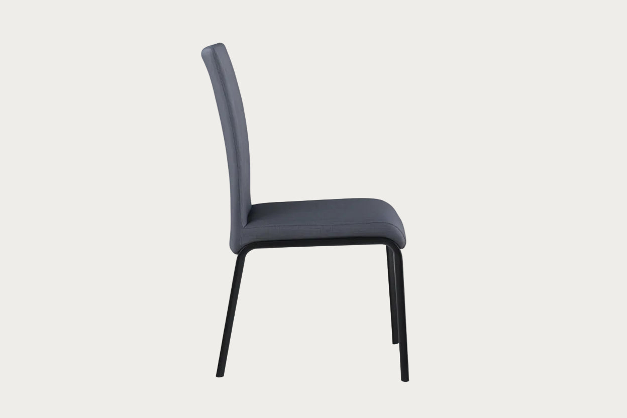 Chintaly Aida Contemporary Contour-Back Side Chair, Set of 4