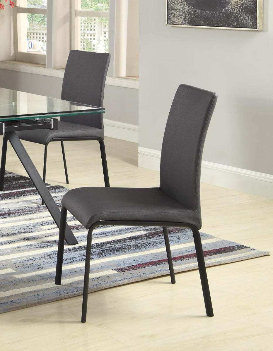 Chintaly Aida Contemporary Contour-Back Side Chair
