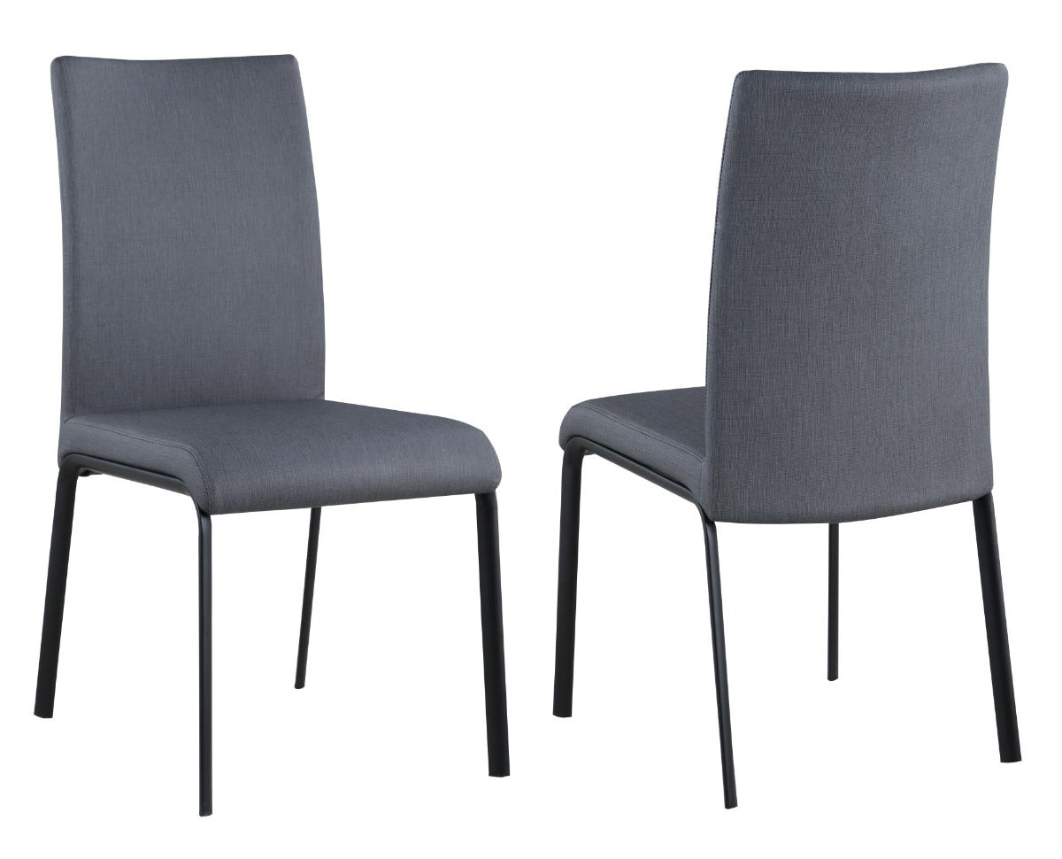 Chintaly Aida Contemporary Contour-Back Side Chair
