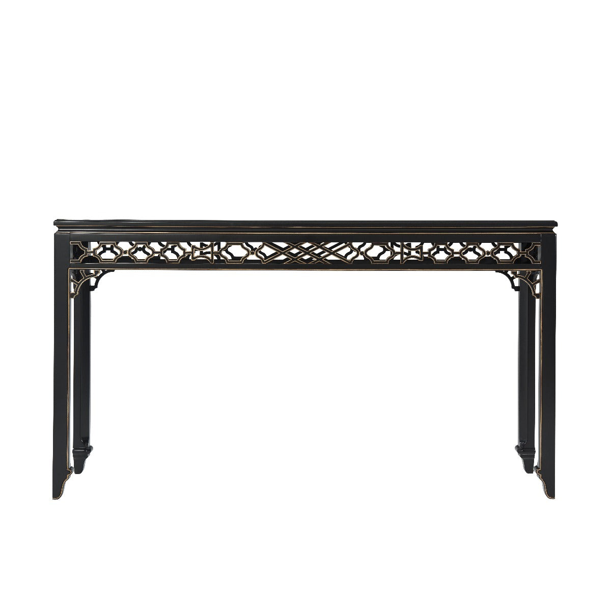 Theodore Alexander Long Hall Chinoiserie Console Table