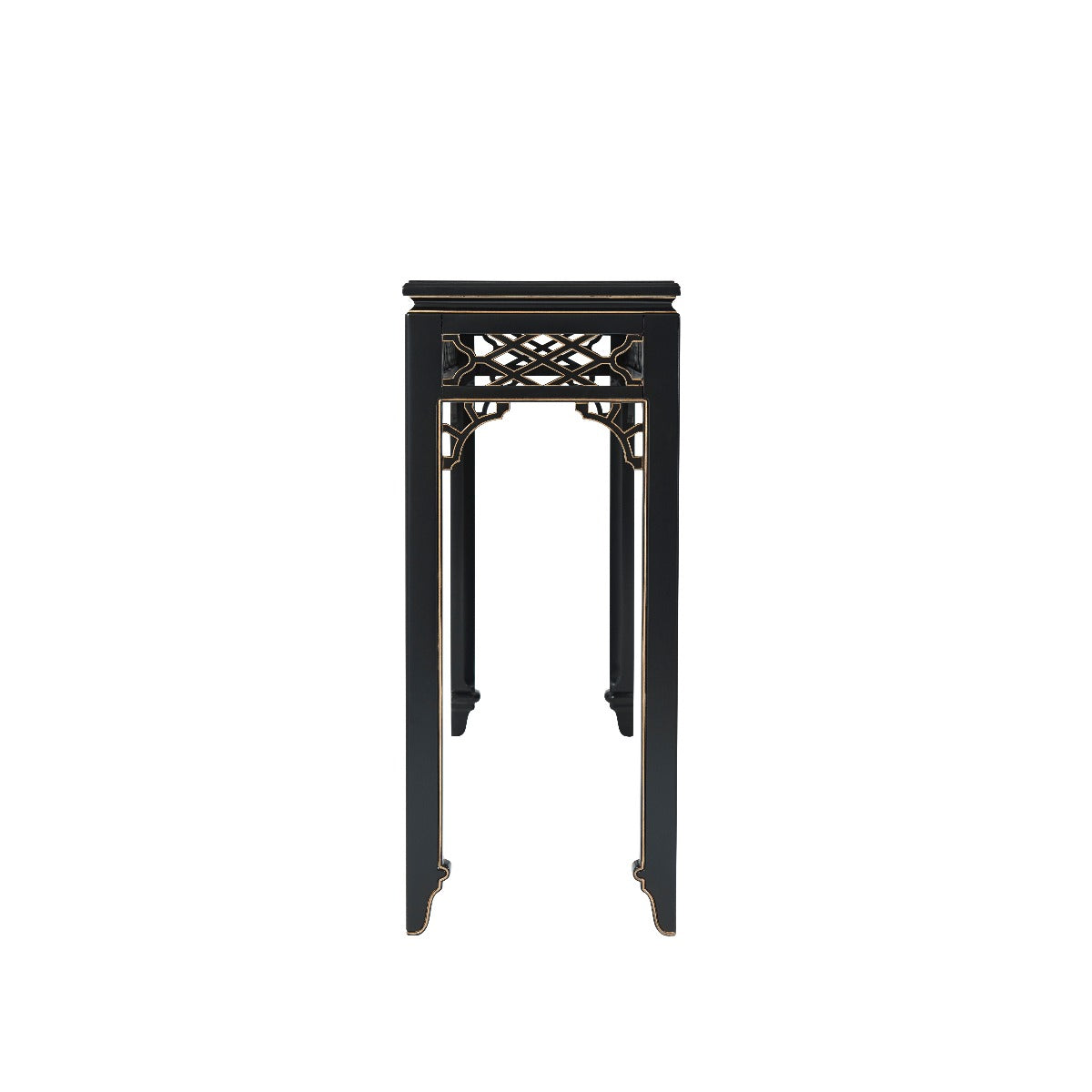 Theodore Alexander Long Hall Chinoiserie Console Table