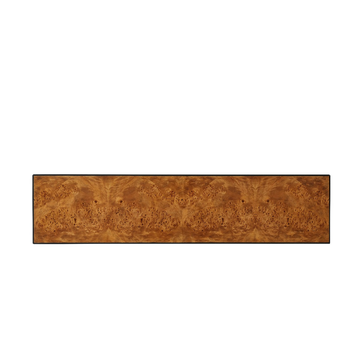 Theodore Alexander Long Hall Burl Console Table