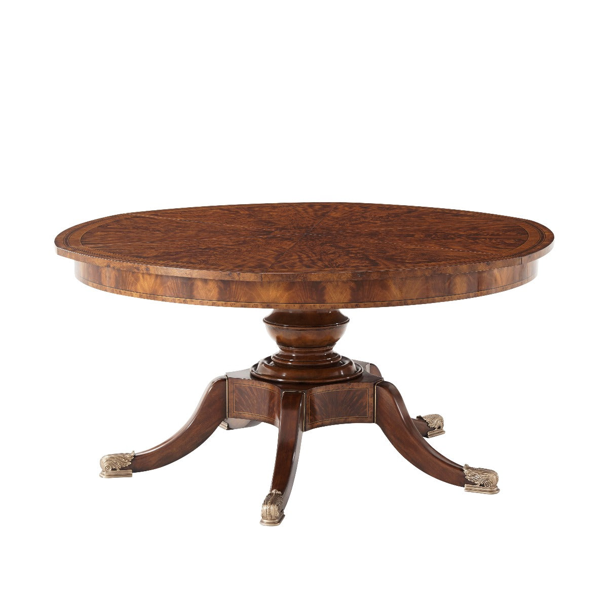 Theodore Alexander The Althorp Patent Jupe Dining Table