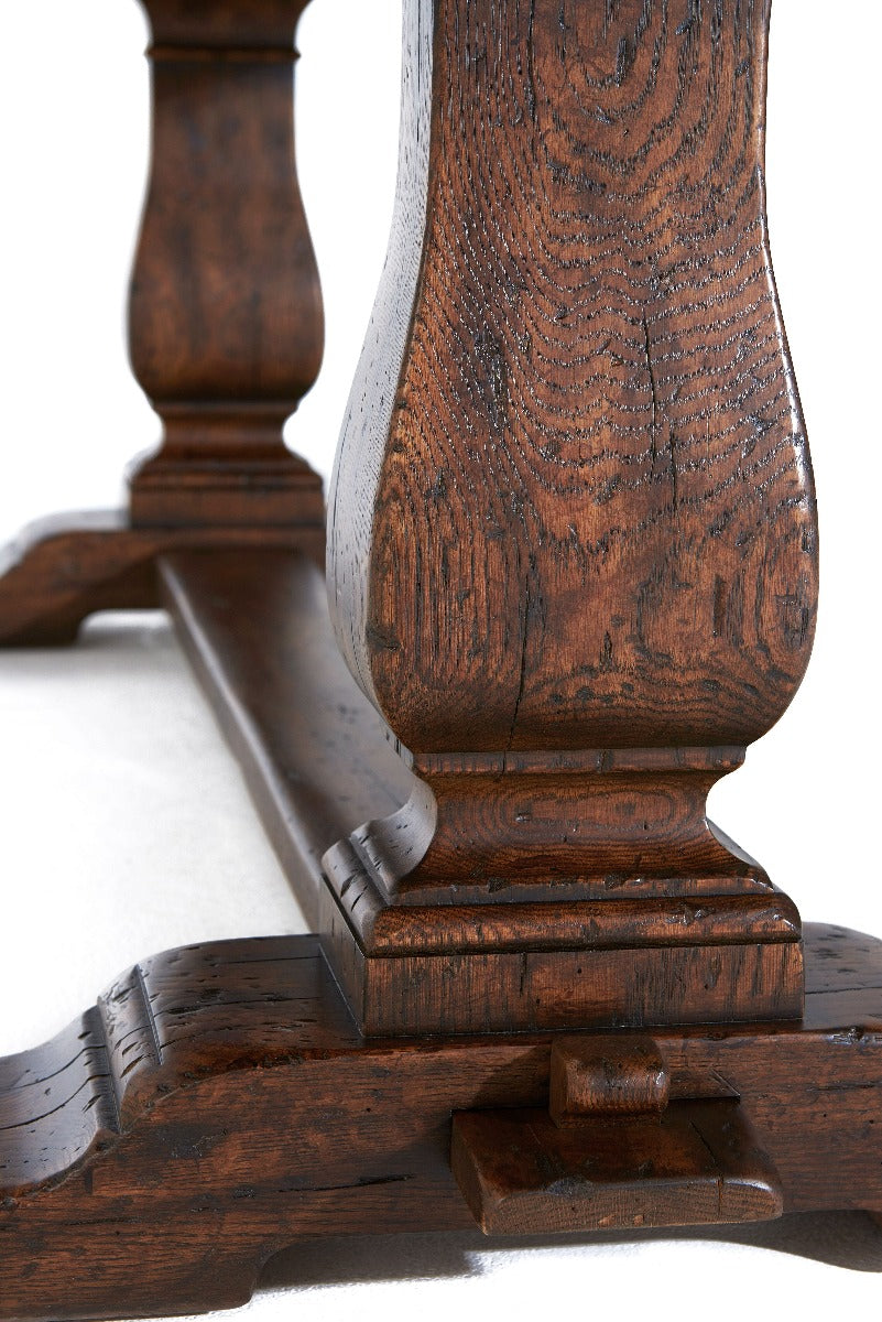 Theodore Alexander Victory Oak Refectory Dining Table