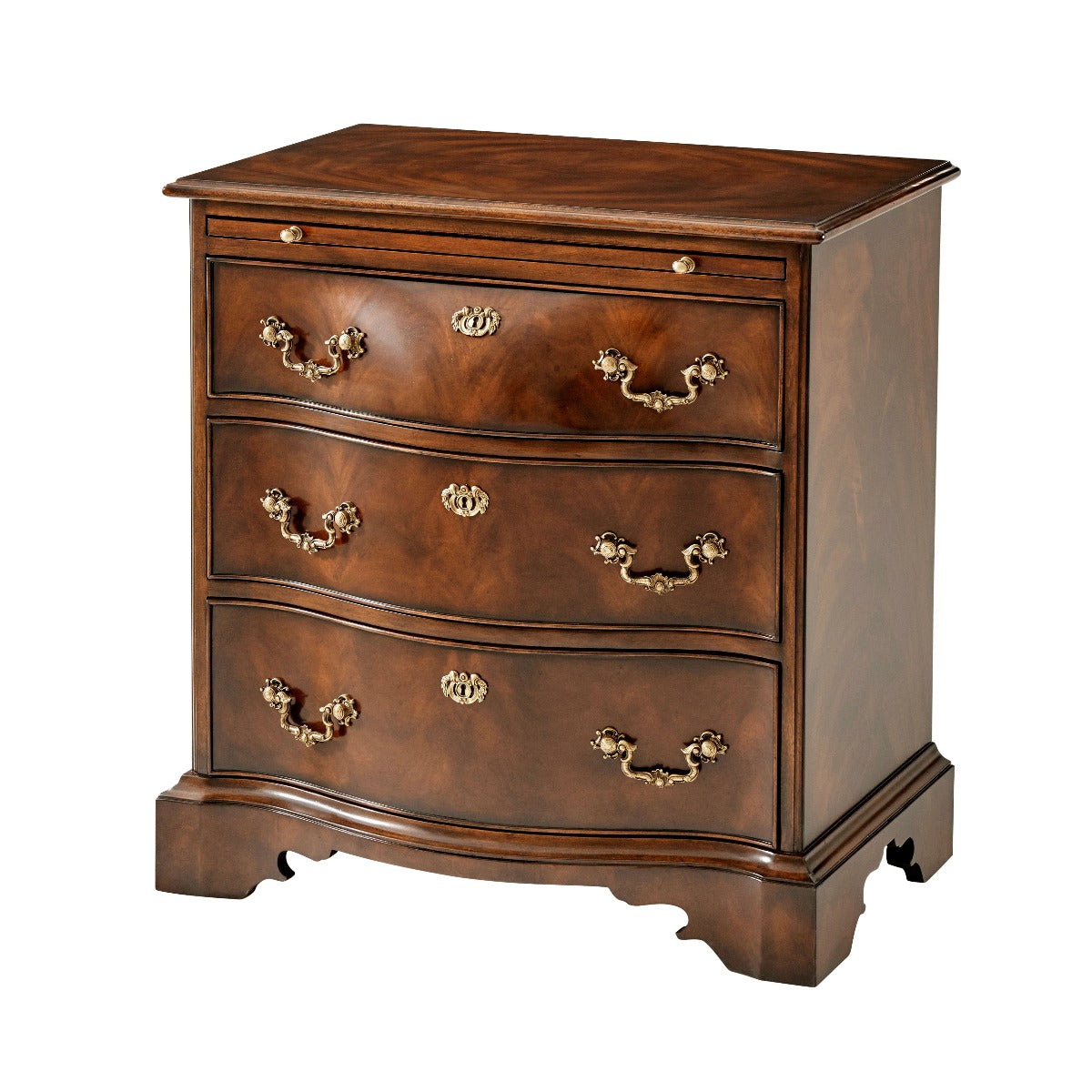 Theodore Alexander The India Silk Bedside Nightstand