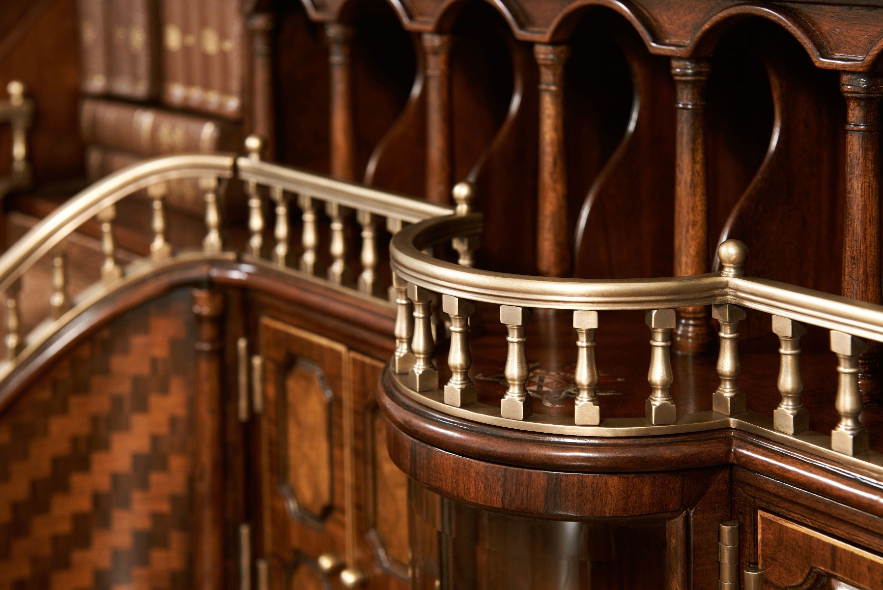 Theodore Alexander The Grand Staircase Fall Front Desk & Bureaux