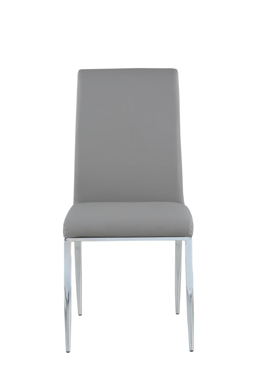 Chintaly Alexis Contemporary Upholstered Cantilever Side Chair
