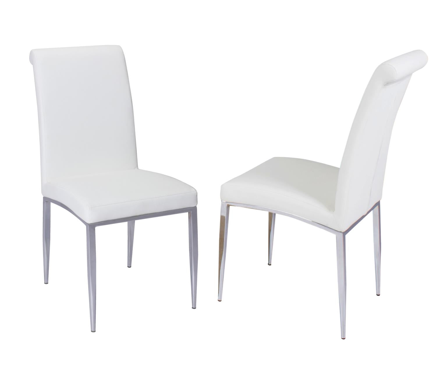 Chintaly Alexis Contemporary Upholstered Cantilever Side Chair