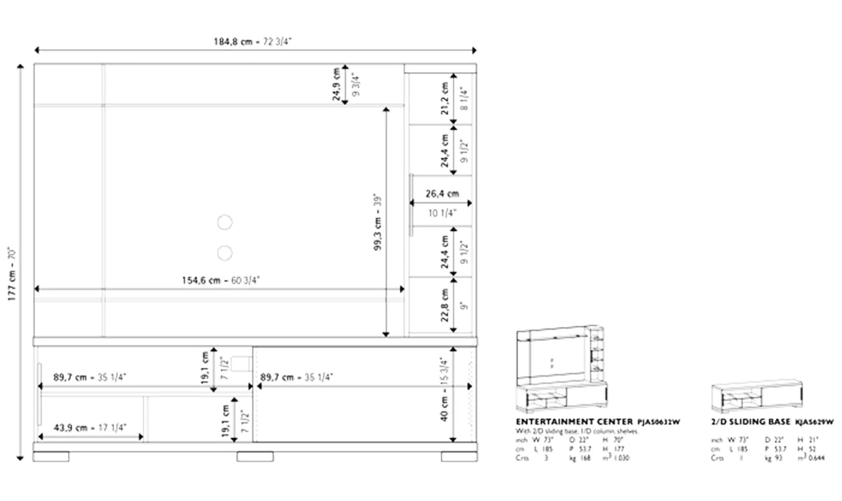 Asti Entertainment Center |ALF (+) DA FRE