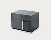 Monte Carlo Modern 2-Drawer Nightstand, Right