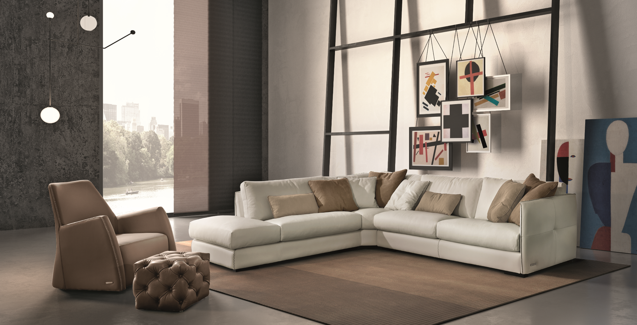 Gamma Arredamenti Alfred Sectional B